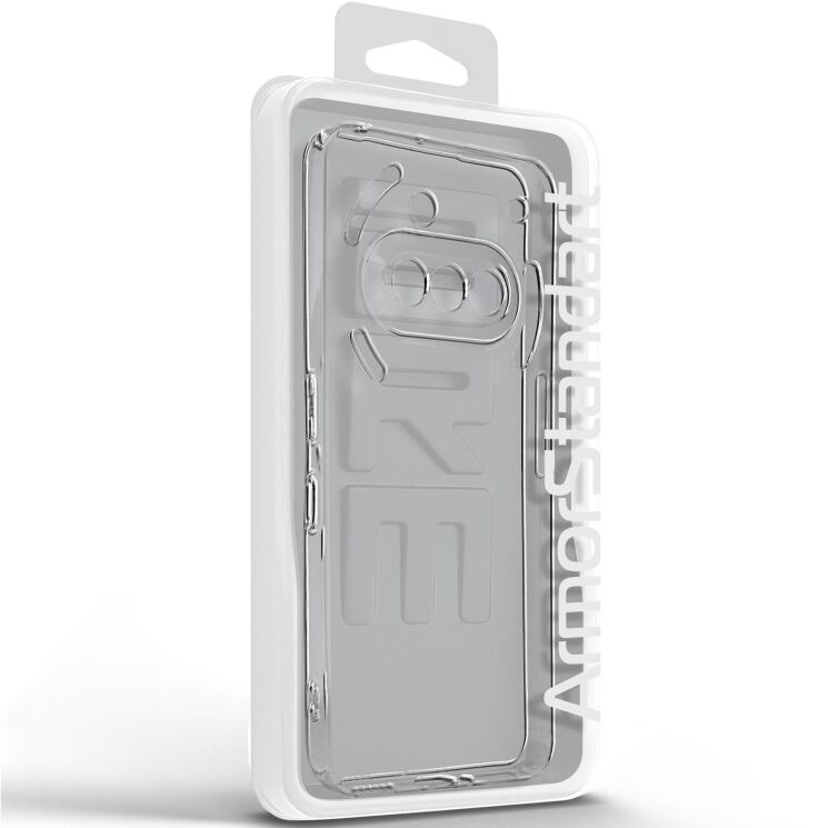 Силиконовый (TPU) чехол ArmorStandart Air Series для Nothing Phone (3a) - Clear: фото 2 из 6