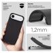 Силиконовый (TPU) чехол ArmorStandart Matte Slim Fit для iPhone Air - Black (390819B). Фото 4 из 5