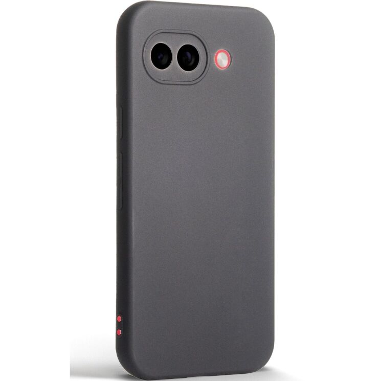 Силіконовий (TPU) чохол ArmorStandart Matte Slim Fit для Google Pixel 10a - Black: фото 2 з 5