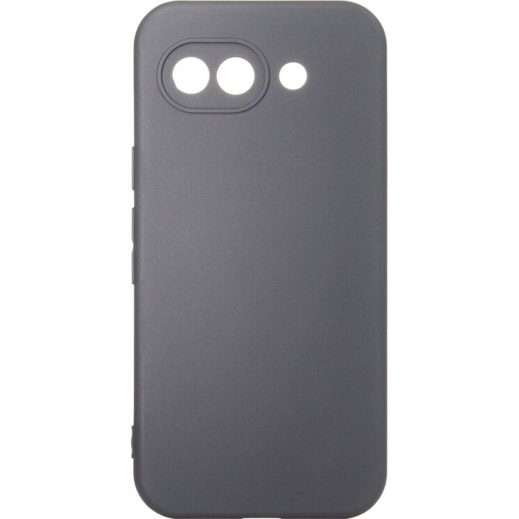 Силіконовий (TPU) чохол ArmorStandart Matte Slim Fit для Google Pixel 10a - Black: фото 1 з 5