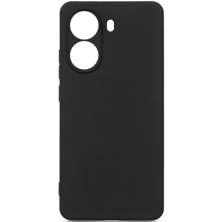 Силиконовый (TPU) чехол ArmorStandart Matte Slim Fit для Xiaomi Poco X7 Pro - Black: фото 1 из 5