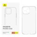 Силиконовый (TPU) чехол BASEUS Simple Series для Apple iPhone 16 Pro Max - Transparent (360440T). Фото 2 из 4