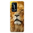 Силиконовый (TPU) чехол Deexe Life Style для Huawei P40 - Lion (256824H)