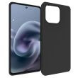Силіконовий (TPU) чохол Deexe Matte Case для Motorola Moto G86 Power - Black (385107B)