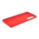 Силиконовый (TPU) чехол Deexe Matte Case для Samsung Galaxy S20 FE (G780) - Red (251732R). Фото 6 из 6