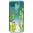 Силиконовый (TPU) чехол Deexe Pretty Glossy для Samsung Galaxy A22 5G (A226) - Cactus (298912H)