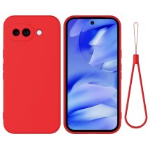 Силиконовый (TPU) чехол Deexe Silicone Case для Google Pixel 10a - Red: фото 1 из 8