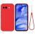 Силиконовый (TPU) чехол Deexe Silicone Case для Google Pixel 10a - Red: фото 1 из 8