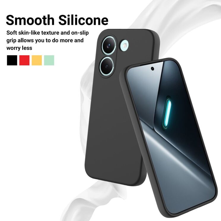 Силіконовий (TPU) чохол Deexe Silicone Case для Xiaomi Poco X8 Pro - Green: фото 4 з 9