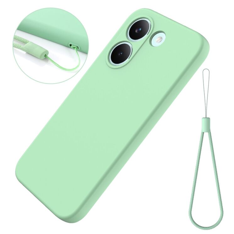 Силіконовий (TPU) чохол Deexe Silicone Case для Xiaomi Poco X8 Pro - Green: фото 8 з 9