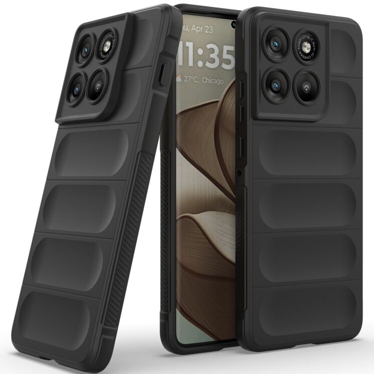 Силиконовый (TPU) чехол Deexe Terra Case для Motorola Edge 70 - Black (402124B) Силиконовый (TPU) чехол Deexe Terra Case для Motorola Edge 70 - Black: фото 2 из 6