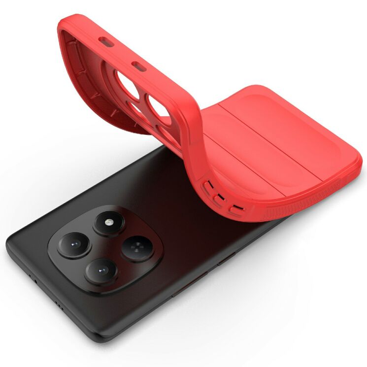 Силиконовый (TPU) чехол Deexe Terra Case для Xiaomi Redmi Note 15 - Dark Grey: фото 4 из 5