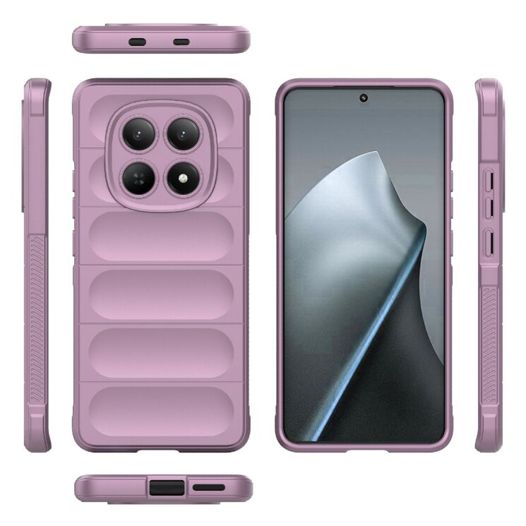 Силиконовый (TPU) чехол Deexe Terra Case для Xiaomi Redmi Note 15 - Dark Grey: фото 5 из 5