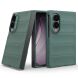 Силіконовий (TPU) чохол Deexe Terra Case (FF) для Samsung Galaxy Fold 8 - Green (424508G). Фото 2 з 9