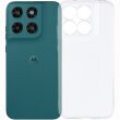 Силиконовый (TPU) чехол Deexe UltraThin для Motorola Moto G77 - Transparent (406835T)