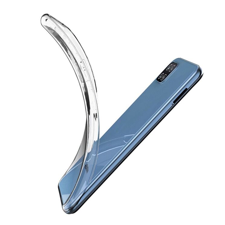 Силиконовый (TPU) чехол Deexe UltraThin для Samsung Galaxy A22 5G (A226) - Transparent: фото 6 из 10