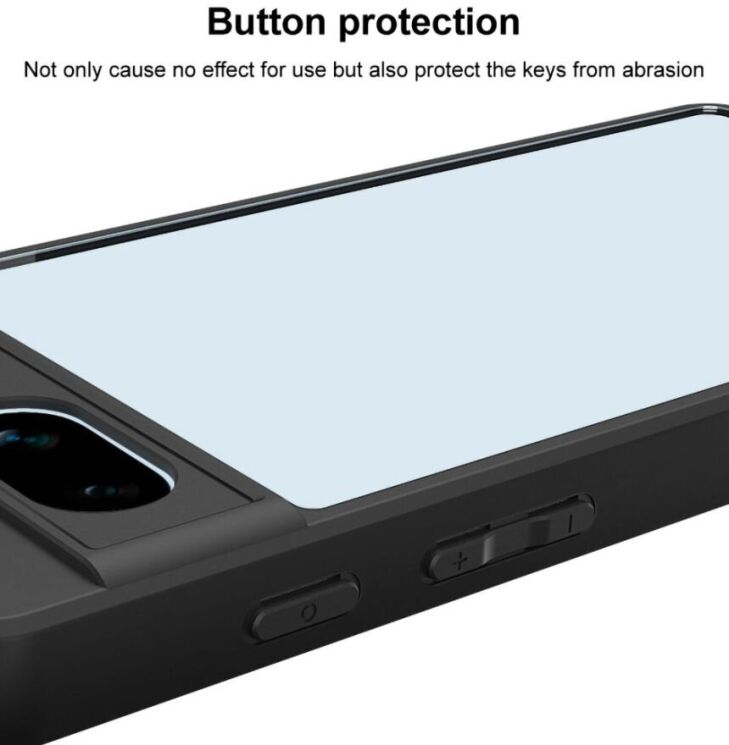 Силиконовый (TPU) чехол IMAK UX-9A Series для Xiaomi Poco F6 - Black: фото 11 из 14