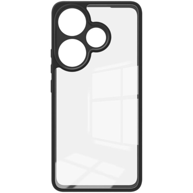 Силиконовый (TPU) чехол IMAK UX-9A Series для Xiaomi Poco F6 - Black: фото 2 из 14