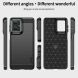 Силиконовый (TPU) чехол MOFI Carbon Fiber для Motorola Moto G55 - Black (366126B). Фото 9 из 10
