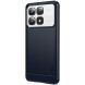 Силиконовый (TPU) чехол MOFI Carbon Fiber для Xiaomi 14T / 14T Pro - Blue (365711L). Фото 2 из 9