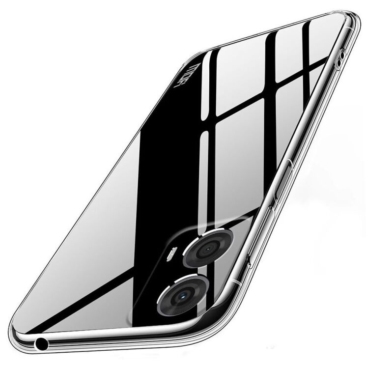 Силиконовый (TPU) чехол MOFI Thin Guard для Motorola Moto G24 / G04 - Transparent: фото 3 из 11