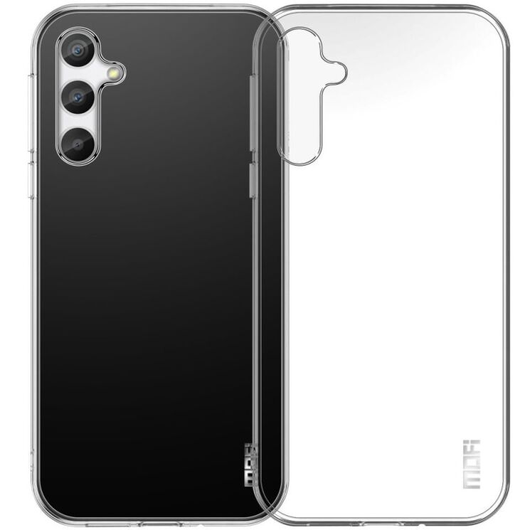 Силиконовый (TPU) чехол MOFI Thin Guard для Samsung Galaxy S24 FE (S721) - Transparent: фото 1 из 11