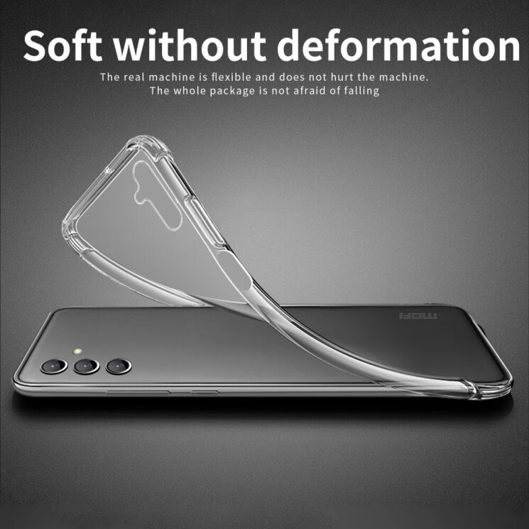 Силиконовый (TPU) чехол MOFI Thin Guard для Samsung Galaxy S24 FE (S721) - Transparent: фото 4 из 11