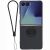 Силиконовый (TPU) чехол с кольцом Deexe Color Shell (FF) для Samsung Galaxy Flip 8 - Black: фото 1 из 5