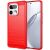 Силиконовый (TPU) чехол UniCase Carbon для Realme 16 Pro Plus - Red: фото 1 из 8