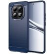 Силіконовий (TPU) чохол UniCase Carbon для Xiaomi Redmi Note 15 5G / Poco M8 5G - Blue (404601L)