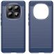 Силіконовий (TPU) чохол UniCase Carbon для Xiaomi Redmi Note 15 5G / Poco M8 5G - Blue (404601L). Фото 2 з 8