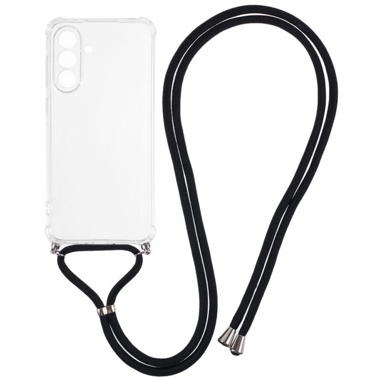 Силиконовый (TPU) чехол UniCase Carrying AirBag для Samsung Galaxy A56 (A566) - Transparent: фото 1 из 5