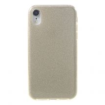 Силіконовий (TPU) чохол UniCase Glitter Cover для Apple iPhone Xr - Gold: фото 1 з 6