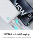 Зовнішній акумулятор Baseus Airpow Lite 15W (10000mAh) P10067500213-00 - White (995493W). Фото 5 з 8