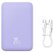 Внешний аккумулятор Baseus Magnetic Mini 20W (20000 mAh) PPCX150005 - Purple (995443V). Фото 7 из 25