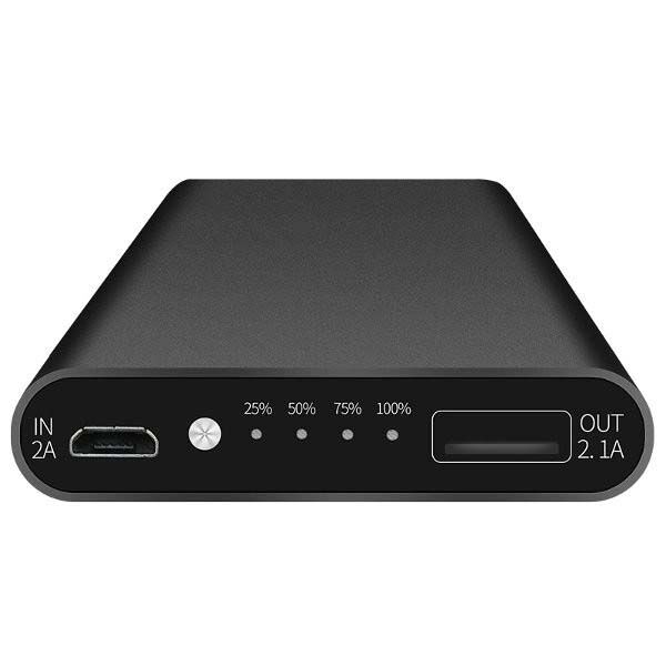 Внешний аккумулятор HOCO B16 Metal 10000 mAh - Black: фото 3 из 6