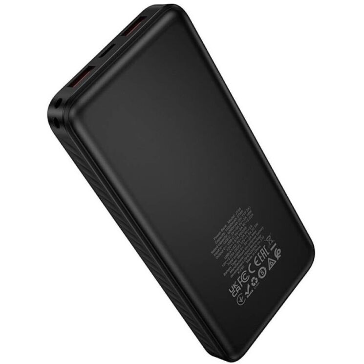 Внешний аккумулятор Hoco J154 22.5W + PD20W (10000mAh) - Black: фото 3 из 6