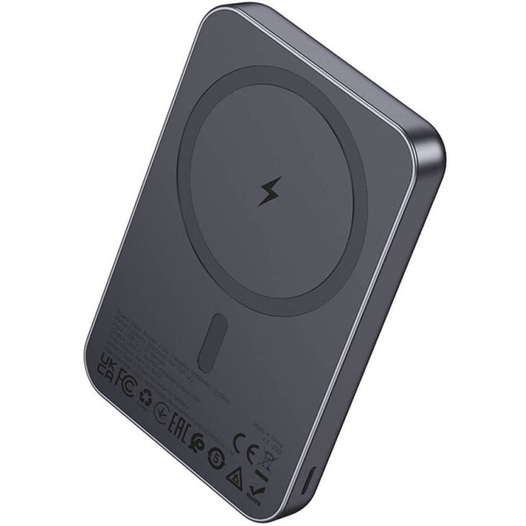 Зовнішній акумулятор Hoco J160 10W 5000mAh - Metal Gray: фото 4 з 9