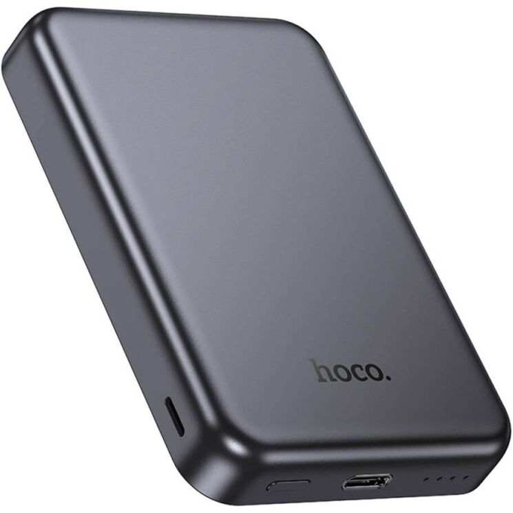 Зовнішній акумулятор Hoco J160 10W 5000mAh - Metal Gray: фото 5 з 9