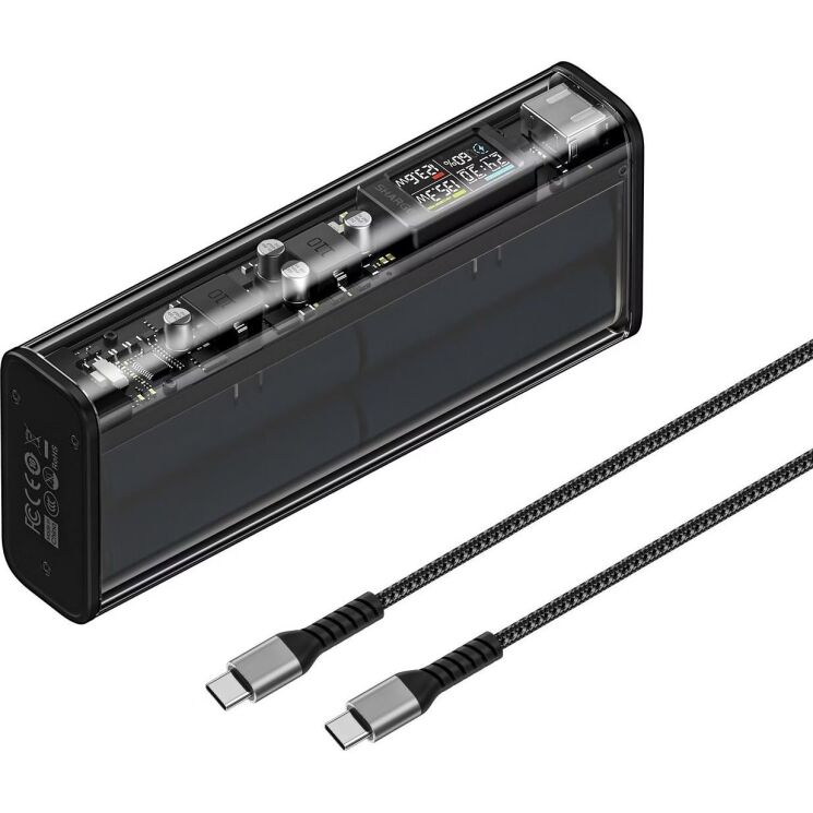 Внешний аккумулятор Sharge Shargeek 140 140W (20000mAh) - Black: фото 2 из 10