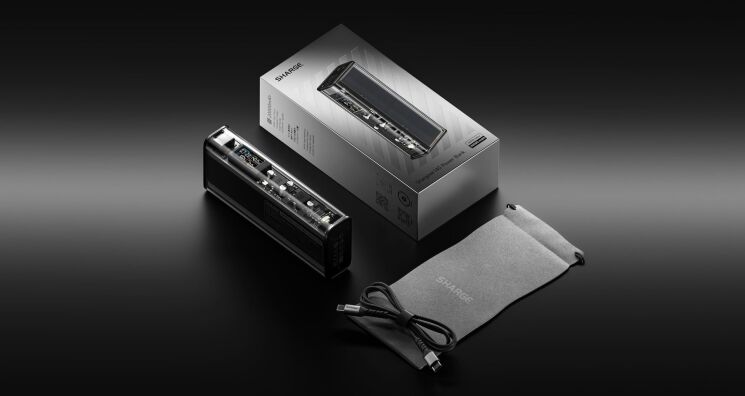 Внешний аккумулятор Sharge Shargeek 140 140W (20000mAh) - Black: фото 10 из 10