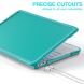 Защитная накладка Deexe Armor Layer для Apple MacBook Neo (2026) - Blue (236704L). Фото 6 из 9