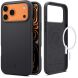 Захисна накладка Spigen Silicone Fit (MagFit) для iPhone 17 Pro Max (ACS10270) - Black (389230B). Фото 1 из 13