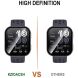 Защитная пленка Deexe 3D Film для Xiaomi Amazfit Bip 6 - Black (380903B). Фото 5 из 5