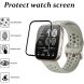 Защитная пленка Deexe 3D Film для Xiaomi Amazfit Bip 6 - Black (380903B). Фото 2 из 5