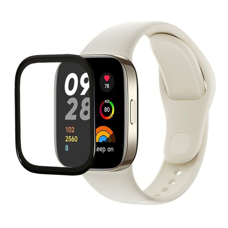 Захисна плівка Deexe 3D Film для Xiaomi Redmi Watch 3 - Black: фото 1 з 5