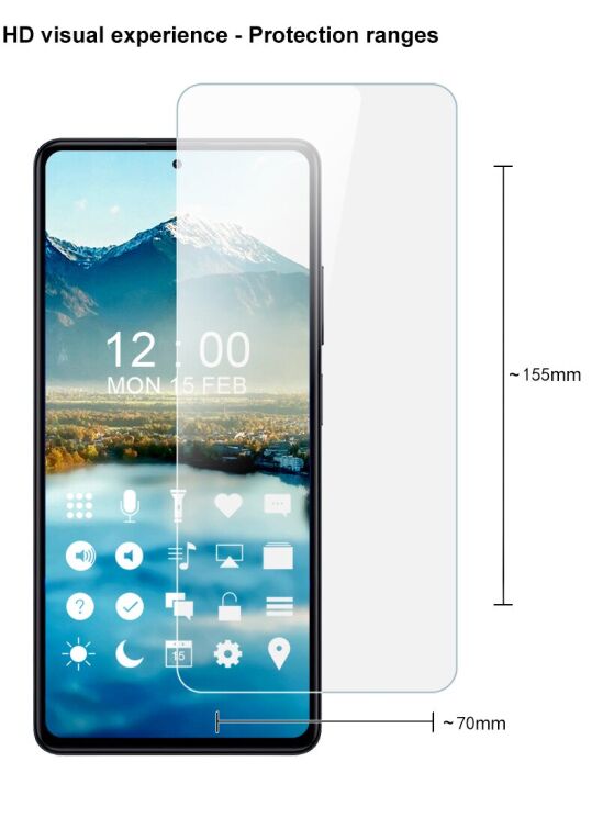 Захисна плівка IMAK ARM Series для Xiaomi Poco X5 Pro: фото 6 з 8