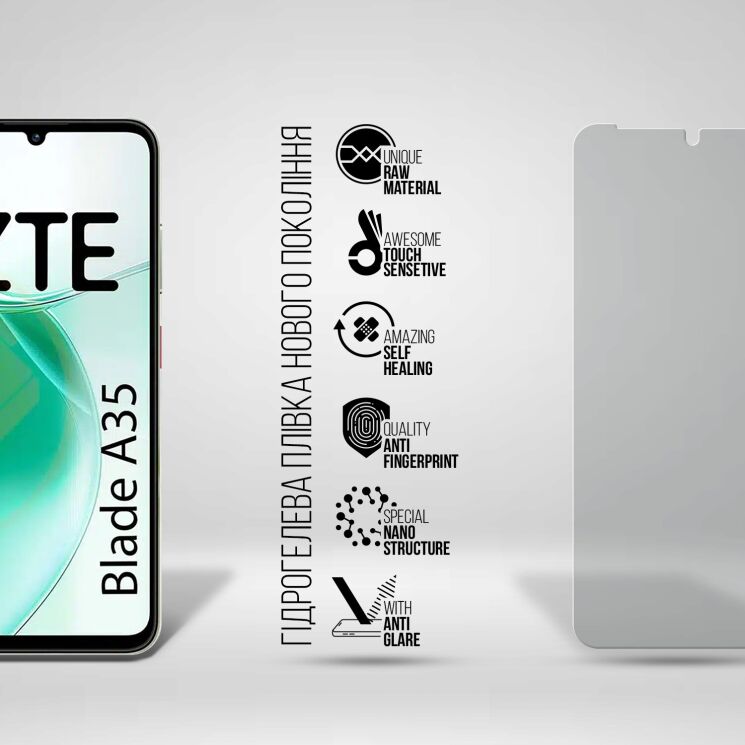 Захисна плівка на екран ArmorStandart Matte для ZTE Blade A35: фото 2 з 5