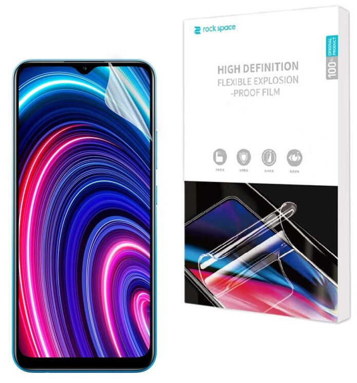 Защитная пленка на экран RockSpace Explosion-Proof SuperClear для Realme C25Y: фото 1 из 10