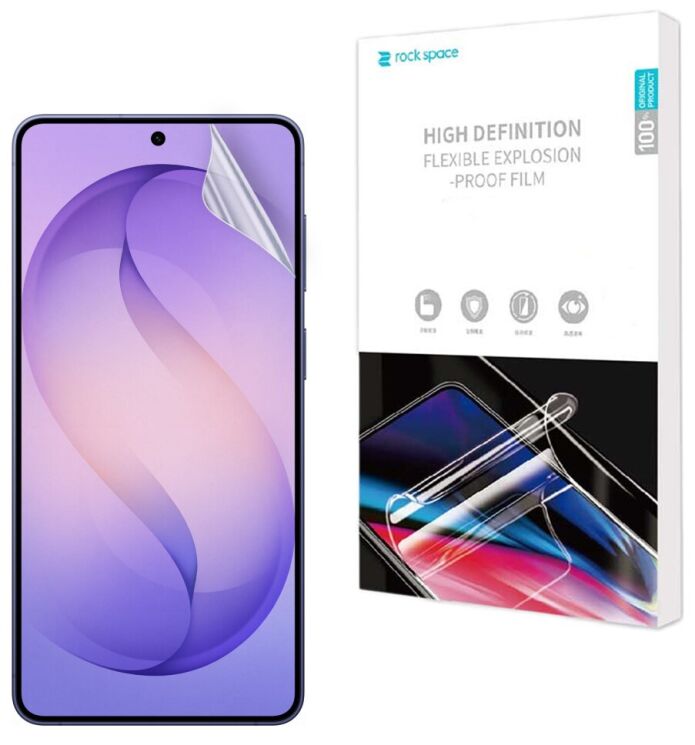 Защитная пленка на экран RockSpace Explosion-Proof SuperClear для Samsung Galaxy S26 Plus (S947) (407026) Защитная пленка на экран RockSpace Explosion-Proof SuperClear для Samsung Galaxy S26 Plus (S947): фото 1 из 10